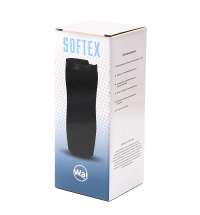 Термокружка с двойной стенкой Softex, оранжевая