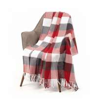 Плед London, красный