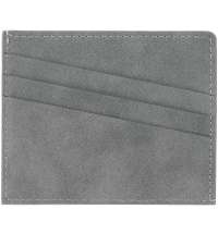 Чехол для карточек Nubuk, светло-серый