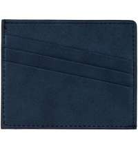 Чехол для карточек Nubuk, синий