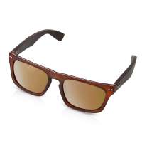 Очки солнцезащитные из бамбука с зеркальными линзами «Rockwood mirror»