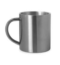 Металлическая кружка KIWAN, Серебро