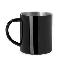 Металлическая кружка KIWAN, Черный