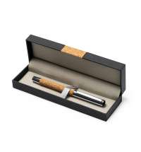 Ручка из натуральной пробки и стали SUVER, Серебро