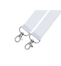 Ланъярд под сублимацию с 2-мя карабинами, 2,5 см