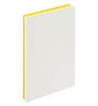 Ежедневник Duplex, недатированный, белый с желтым