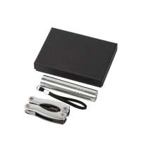 Подарочный набор «Scout» с многофункциональным ножом и фонариком