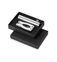 Подарочный набор «Scout» с многофункциональным ножом и фонариком