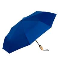 Зонт скланой «Lumet» с куполом из переработанного пластика, автомат