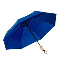 Зонт скланой «Lumet» с куполом из переработанного пластика, автомат