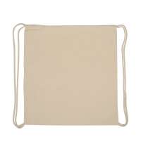 Рюкзак-мешок хлопковый «Lark» с цветной молнией