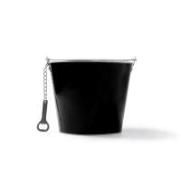 Металлическое ведро LAMBIC, Черный
