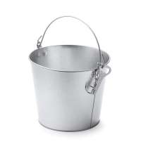 Металлическое ведро QUINTO, Серебро