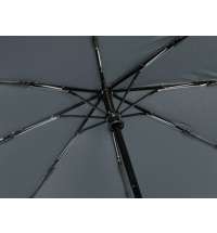 Зонт скланой «Lumet» с куполом из переработанного пластика, автомат