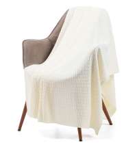 Плед Slumberland, молочно-белый