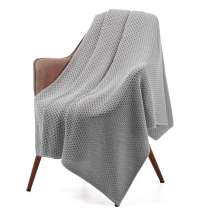 Плед Serenita, светло-серый