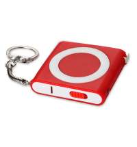 Брелок-рулетка с фонариком «Книга», 1м