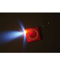 Брелок-рулетка с фонариком «Книга», 1м