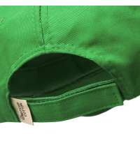 Бейсболка 5-панельная из хлопка FIDES, Папоротниковый
