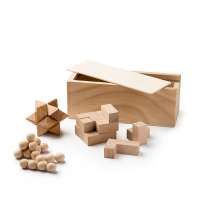 Набор из 3 игр ROCKS, Бежевый