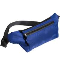 Спортивная поясная сумка Run for Fun, синяя