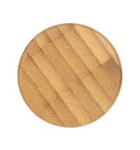 Бутылка из переработанного пластика rPET «Kato Bamboo» с бамбуковой крышкой, 500 мл