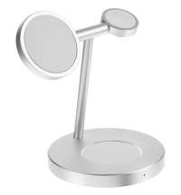 Зарядная станция Orbis, серебристая