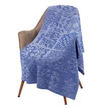 Плед Ornamental, синий