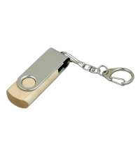 USB 2.0- флешка промо на 16 Гб с поворотным механизмом