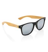 Солнцезащитные очки из переработанного пластика RCS с бамбуковыми дужками