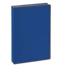 Ежедневник Frame, недатированный,синий с серым