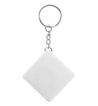 Брелок с рулеткой Square ver.2, белый