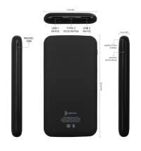 Внешний аккумулятор Bplanner Power 2 ST, софт-тач, 10000 mAh