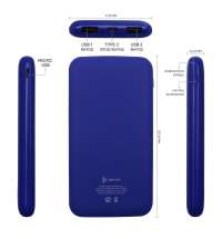 Внешний аккумулятор Bplanner Power 2 ST, софт-тач, 10000 mAh