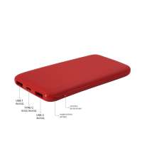 Внешний аккумулятор Bplanner Power 2 ST, софт-тач, 10000 mAh