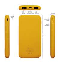Внешний аккумулятор Bplanner Power 2 ST, софт-тач, 10000 mAh