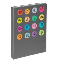 Ежедневник «История изобретений», недатированный, серый