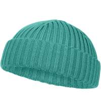 Шапка Hipsta, бирюзовая (тиффани)