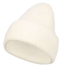 Шапка Flette, молочно-белая