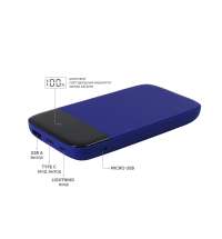 Внешний аккумулятор Bplanner Power 3 ST, софт-тач, 10000 mAh