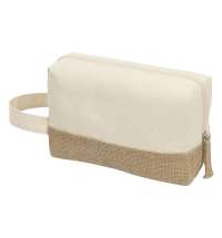 Косметичка &laquo;Jute&raquo; с ручкой из хлопка и джута