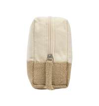Косметичка «Jute» с ручкой из хлопка и джута