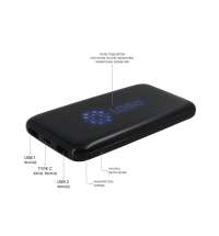 Внешний аккумулятор с подсветкой Bplanner Power 4 ST, 8000 mAh