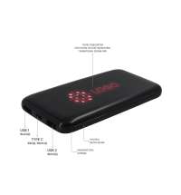Внешний аккумулятор с подсветкой Bplanner Power 4 ST, 8000 mAh