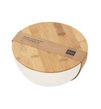 Салатник из натуральных волокон с бамбуковой крышкой «Bowl»