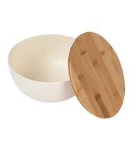 Салатник из натуральных волокон с бамбуковой крышкой &laquo;Bowl&raquo;