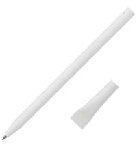 Ручка шариковая Carton Plus, белая