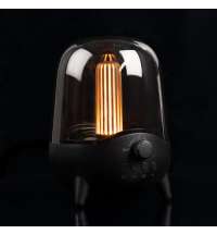 Беспроводная колонка с подсветкой soundFlicker, черная