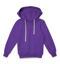 Толстовка с капюшоном детская Kirenga Kids, фиолетовая