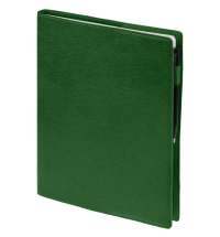 Ежедневник в суперобложке Brave Book, недатированный, зеленый